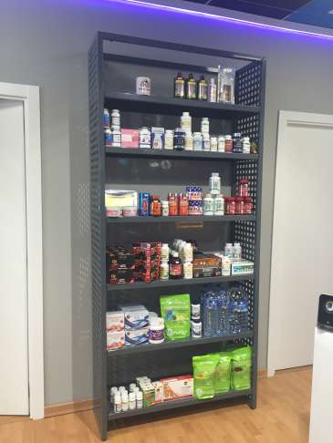 ESTANTERIAS PARA TIENDAS DE ALIMENTACION NUTRITIVA