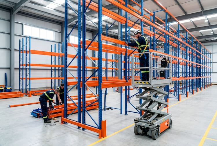 instalacion profesional de sistemas de almacenaje industrial