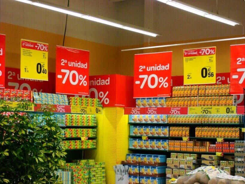 distribuir supermercado